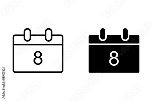 Calendar icons collection 1, 2, 3, 4, 5, 6, 7, 8, 9, 10, 11, 12, 13, 14, 15, 16, 17, 18, 19, 20, 21, 22, 23, 24, 25, 26, 27, 28, 29, 30. All days of yea. Vector illustration