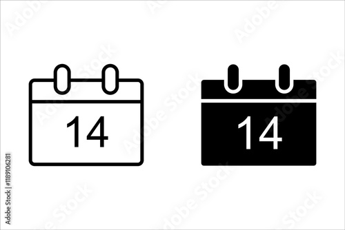 Calendar icons collection 1, 2, 3, 4, 5, 6, 7, 8, 9, 10, 11, 12, 13, 14, 15, 16, 17, 18, 19, 20, 21, 22, 23, 24, 25, 26, 27, 28, 29, 30. All days of yea. Vector illustration