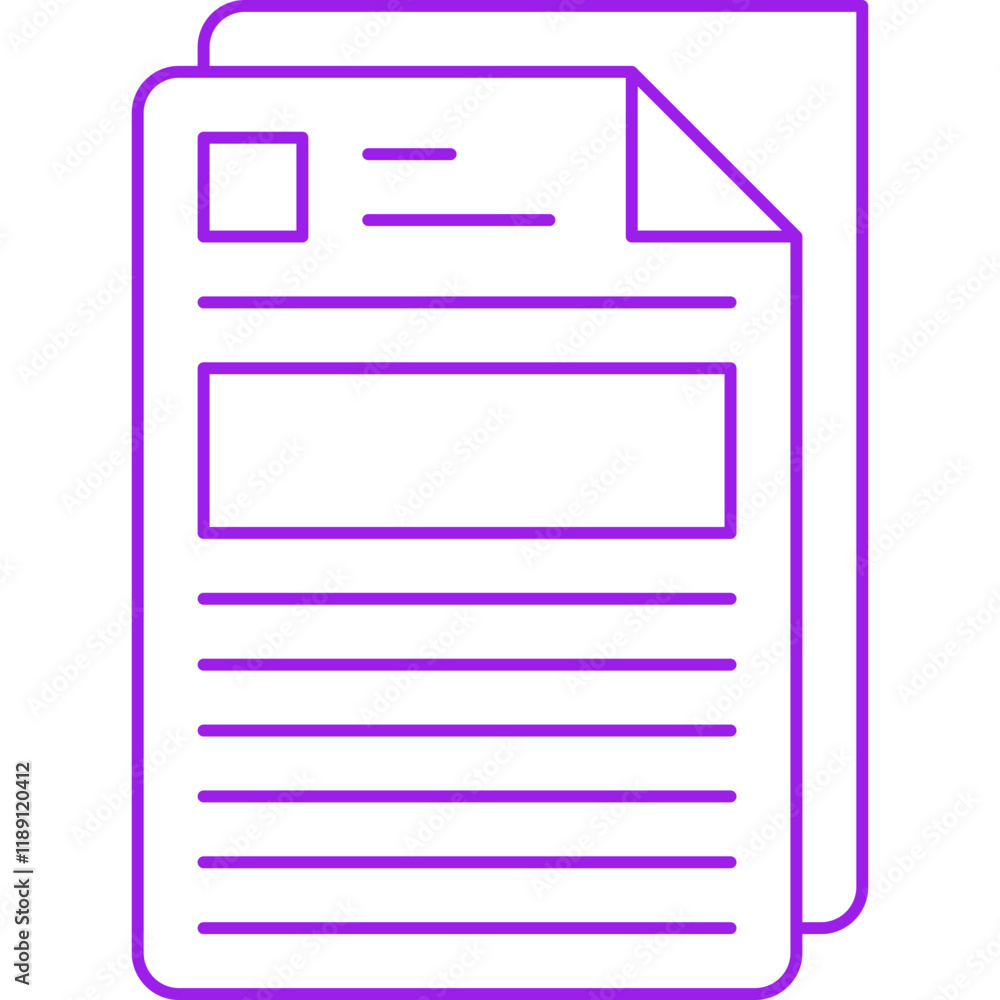Documents icon single vector illustration Documents icon single vector illustration