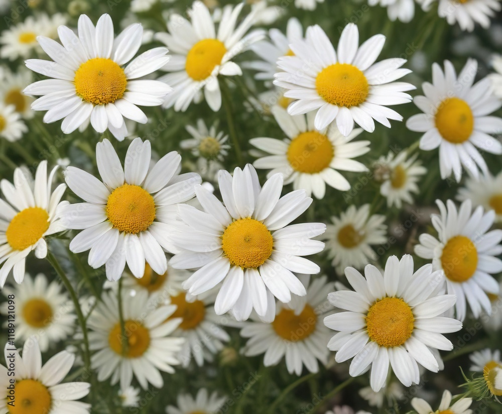 Chamomile flowers with a soft and gentle color palette, gentle, chamomile, soothing Chamomile flowers with a soft and gentle color palette, gentle, chamomile, soothing
