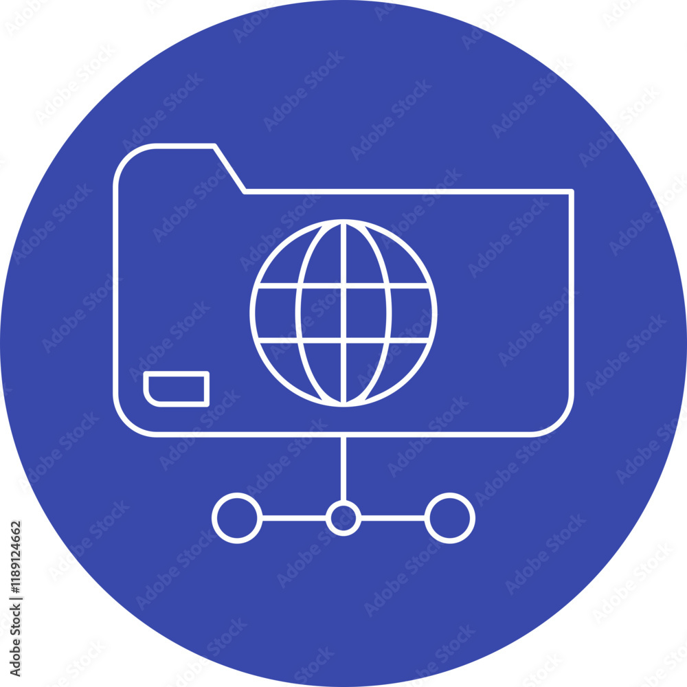 World Data Support icon single vector illustration World Data Support icon single vector illustration