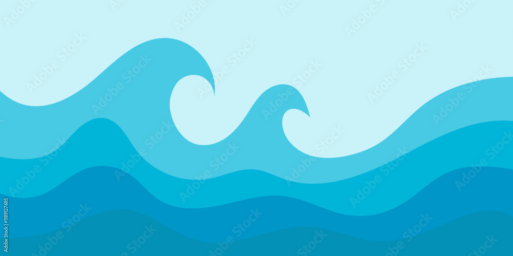 Blue and white dynamic curve business banner. Abstract blue waves. Vector background. Blue and white dynamic curve business banner. Abstract blue waves. Vector background.