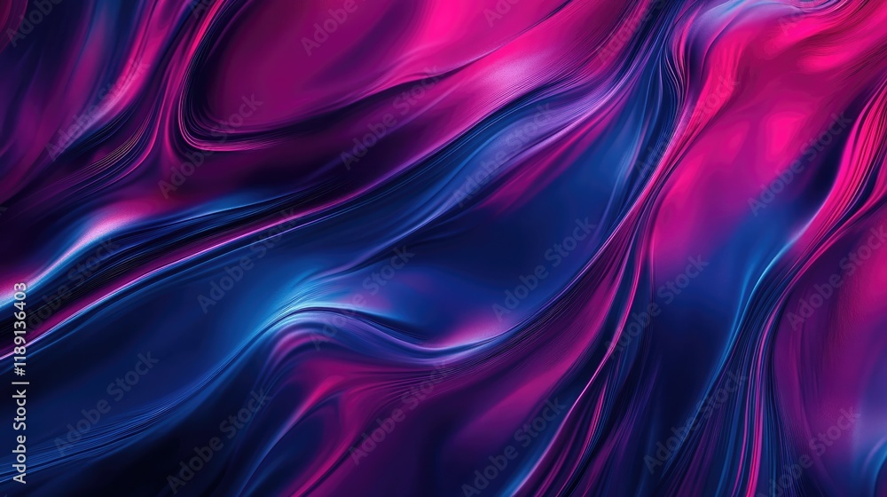 A vibrant, abstract wave of pink and blue colors, creating a sense of fluid motion. A vibrant, abstract wave of pink and blue colors, creating a sense of fluid motion.