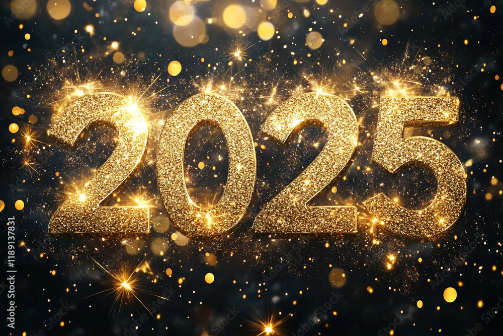 Sparkling Gold 2025 New Year's Celebration Sparkling Gold 2025 New Year's Celebration