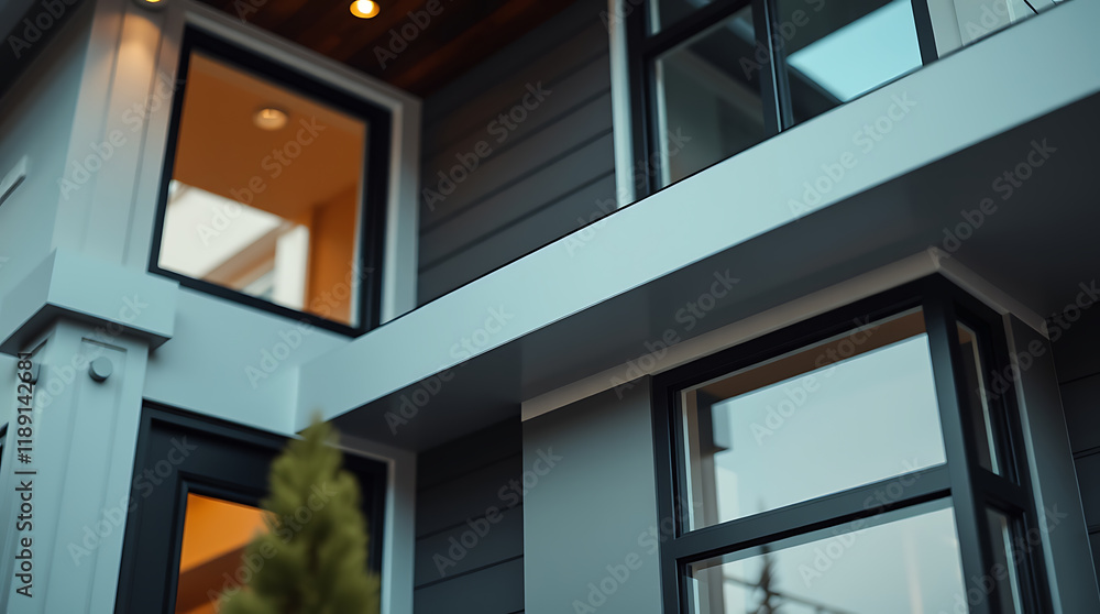 Modern House Exterior: Architectural Design and Details of a Contemporary Home Modern House Exterior: Architectural Design and Details of a Contemporary Home