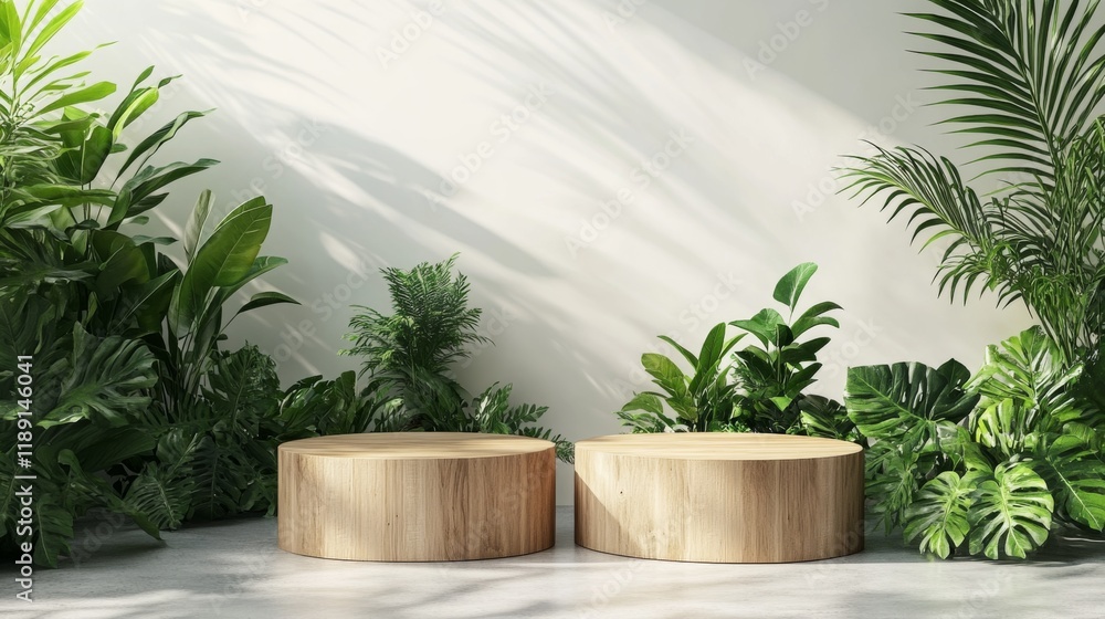Fototapeta premium Nature-Inspired Modern Interior