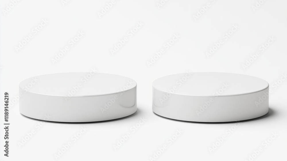 Minimalist Round Containers Minimalist Round Containers