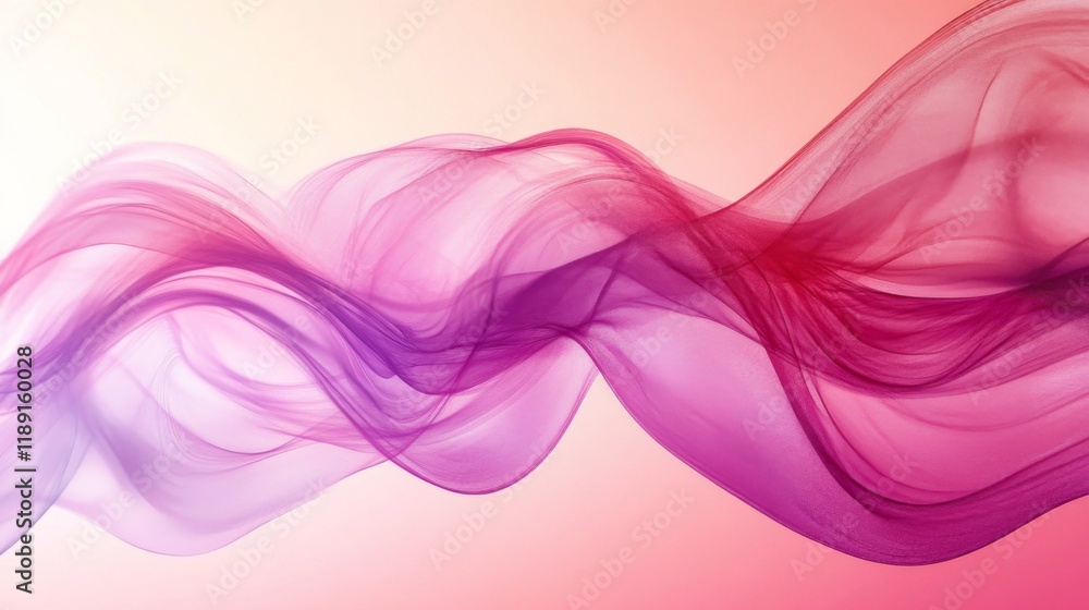 Abstract Waves of Purple and Pink Abstract Waves of Purple and Pink