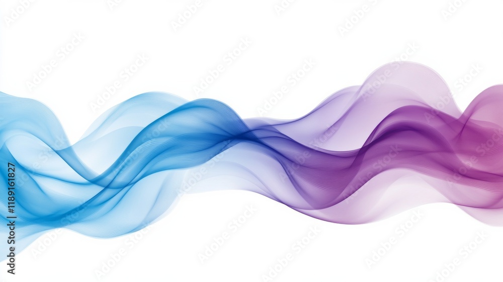 Abstract Colorful Wave Art Abstract Colorful Wave Art