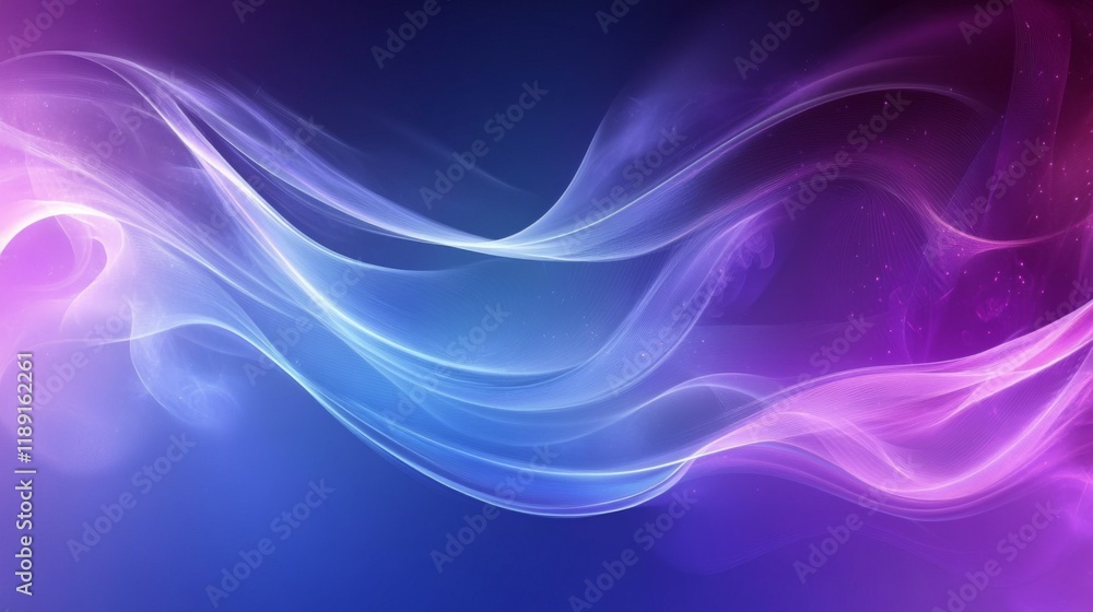 Abstract Flowing Neon Waves Abstract Flowing Neon Waves