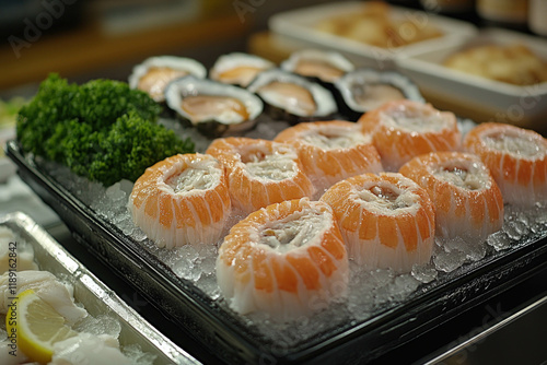 Fresh Seafood On Ice