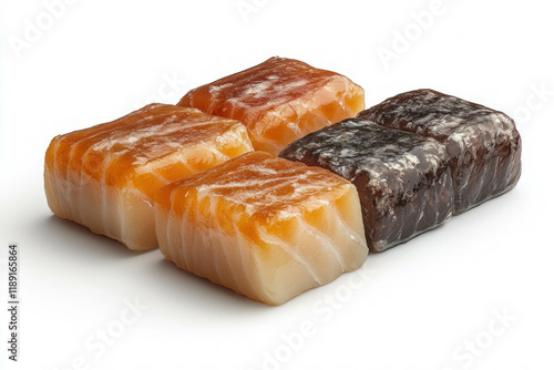 Raw Seafood Isolated