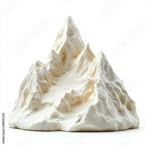 Snow Mountain Isolated