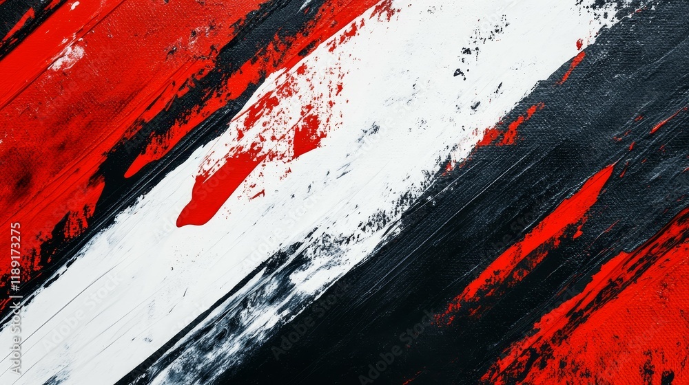 Vibrant Brush Strokes: Abstract Minimalist Art with Bold Contrasting Colors on Textured Canvas in Dynamic Diagonal Composition Vibrant Brush Strokes: Abstract Minimalist Art with Bold Contrasting Colors on Textured Canvas in Dynamic Diagonal Composition