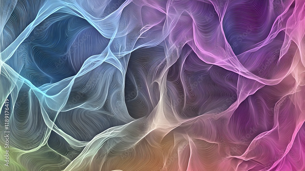 Abstract Colorful Swirls: A Digital Dreamscape Abstract Colorful Swirls: A Digital Dreamscape