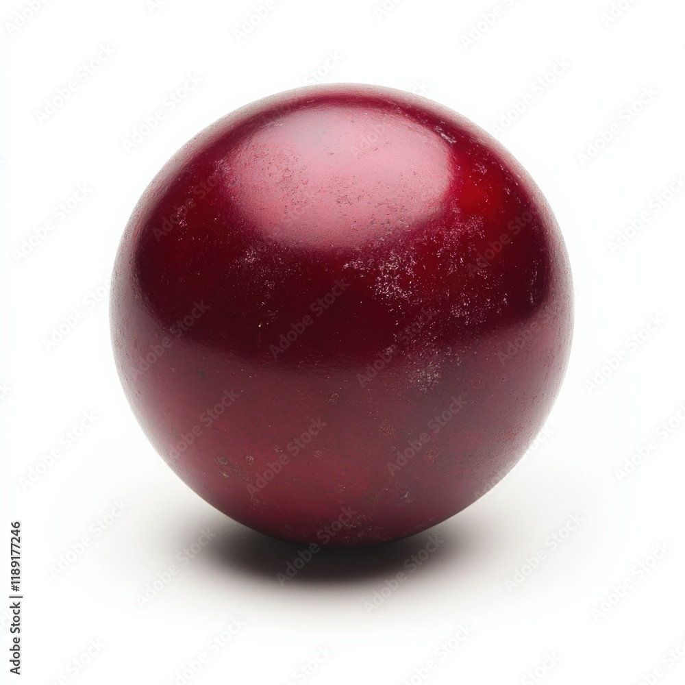 a single, round, dark red sphere against a white background a single, round, dark red sphere against a white background