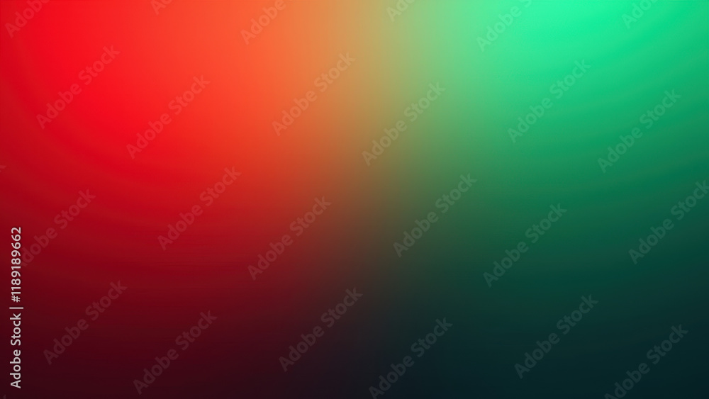 Fototapeta premium Red Green Gradient Background Texture - Gradient backgrounds