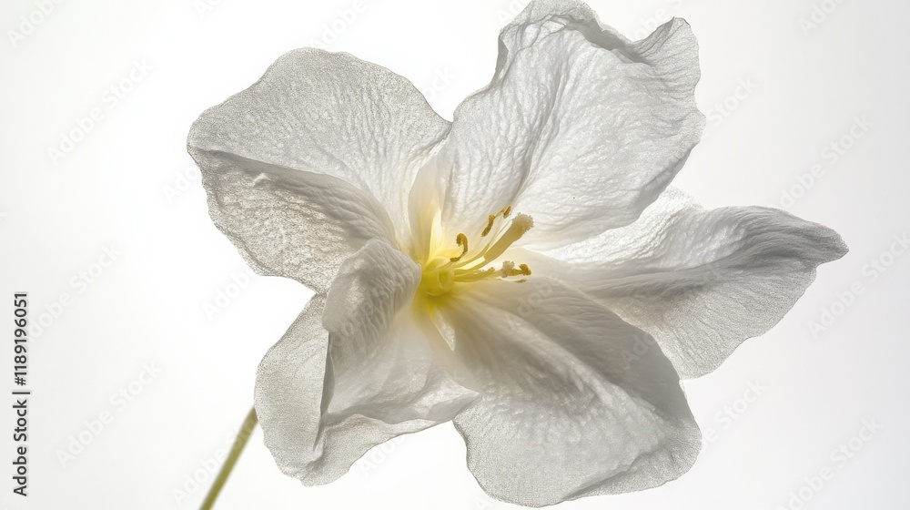 Fototapeta premium close up of a delicate white flower