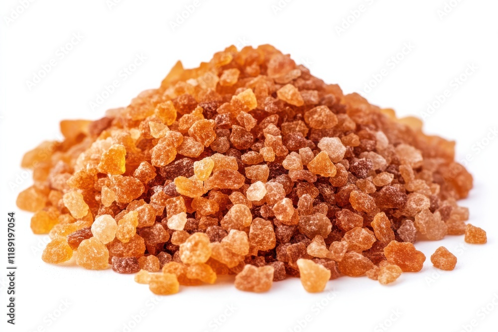 Small Pile of Salt on Isolated White Surface Small Pile of Salt on Isolated White Surface