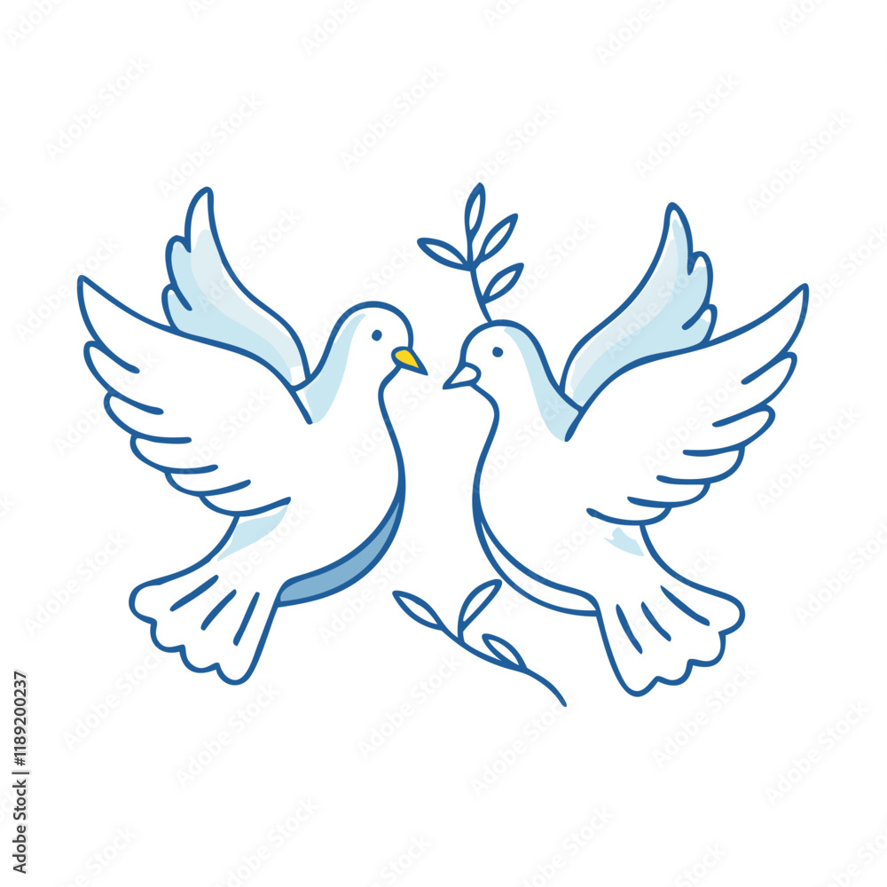 doves symbolizing peace vector icon, doves symbolizing peace vector illustration - simple illustration of doves symbolizing peace, perfect for logos,and doves symbolizing peace -themed designs. doves symbolizing peace vector icon, doves symbolizing peace vector illustration - simple illustration of doves symbolizing peace, perfect for logos,and doves symbolizing peace -themed designs.