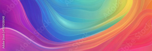 Vibrant Abstract Swirl - Dynamic Colorful Waves in Motion with Energetic Visual Effects for Artistic and Decorative Use. photo