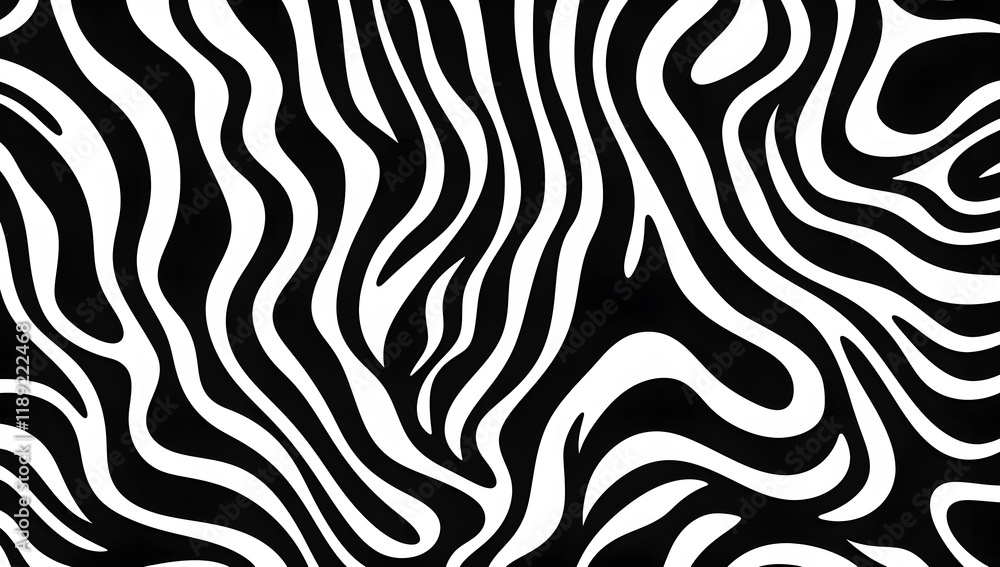A Zebra skin maze pattern A Zebra skin maze pattern
