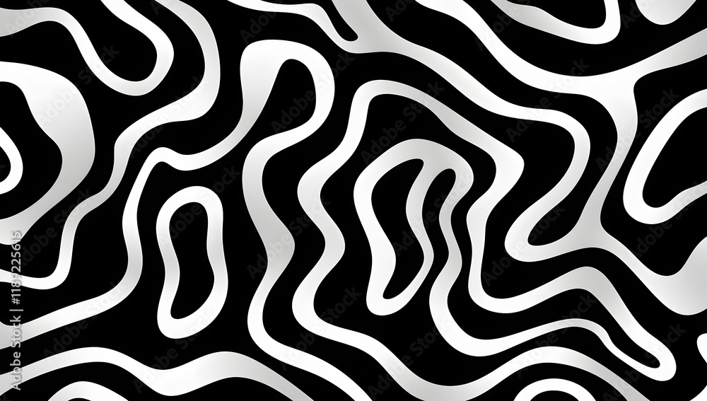A Zebra skin maze pattern A Zebra skin maze pattern