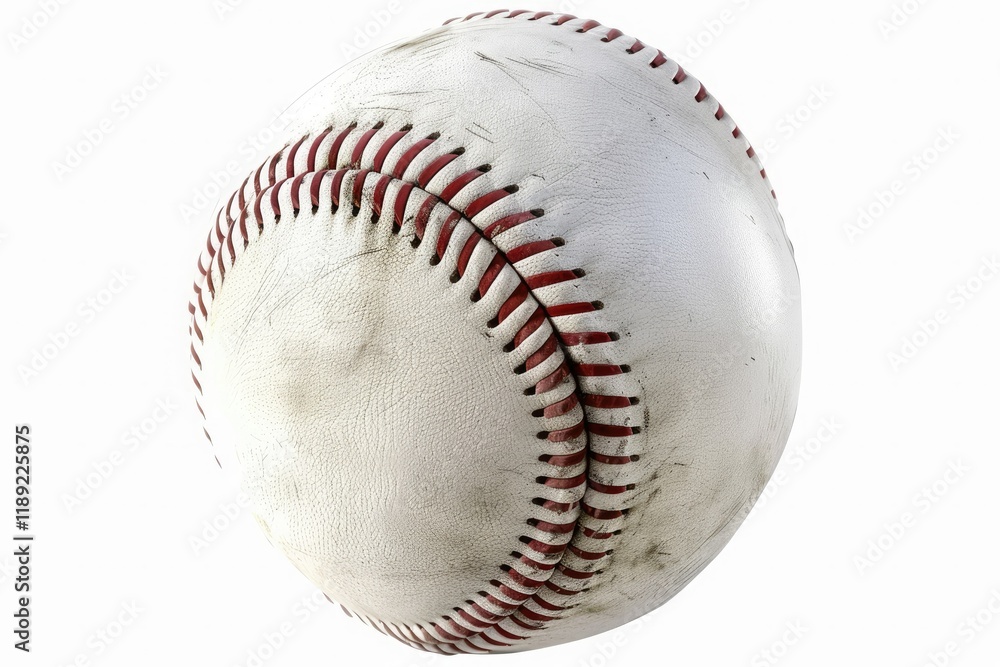 Ultra Hd Image of Baseball Ball on White Background Ultra Hd Image of Baseball Ball on White Background