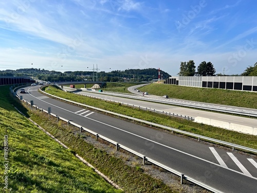 Photos highway bypass of the city of Frýdek-Místek