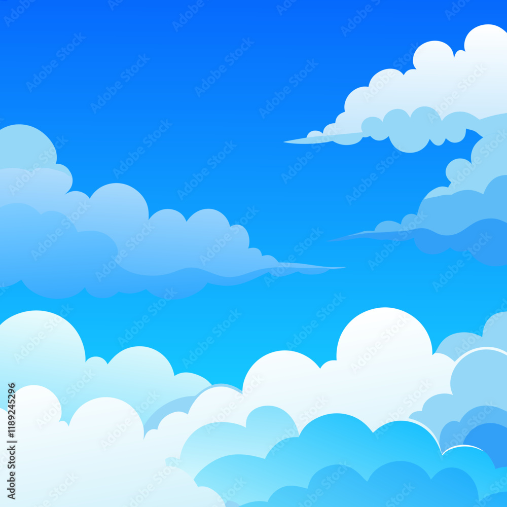 blue sky and clouds blue sky and clouds