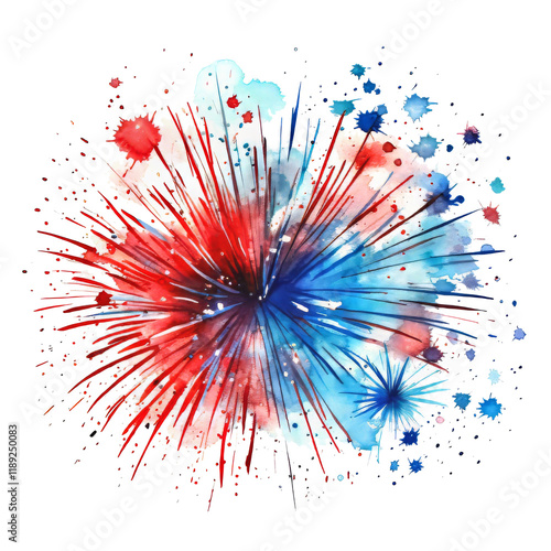 fireworks in the sky