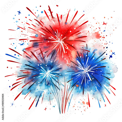 fireworks in the sky