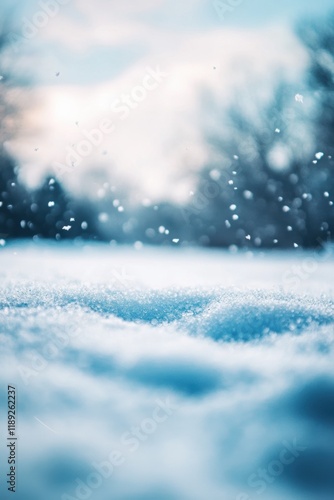 Wallpaper Mural Trees covered by heavy snow in winter forest Torontodigital.ca