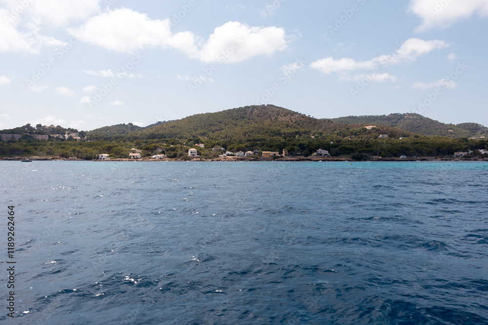 Coast of the Balearic Island of Mallorca, Spain Coast of the Balearic Island of Mallorca, Spain