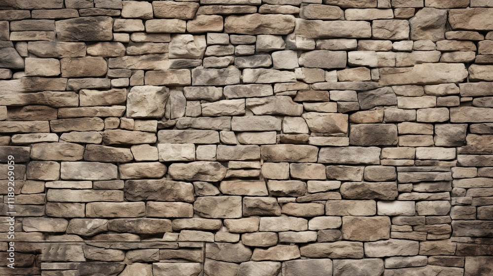 Fototapeta premium A photo of a stone wall texture H