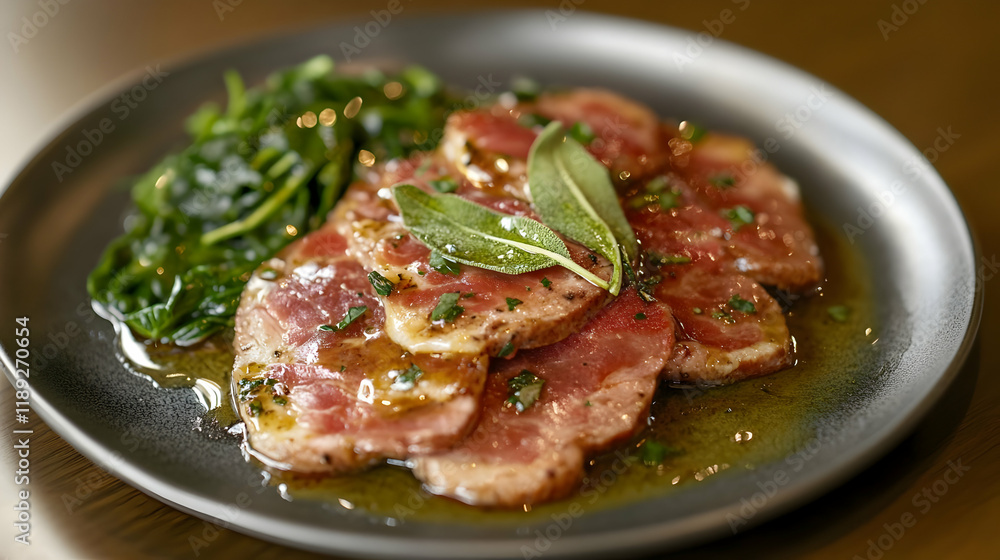 Seared Duck Breast with Sage and Spinach: A Culinary Delight Seared Duck Breast with Sage and Spinach: A Culinary Delight