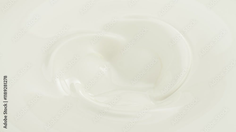 Super Sow Motion of Mixing Milk, Splashing. Filmed on High Speed Cinema Camera, 1000 fps. Cream and Milk Closeup. Super Sow Motion of Mixing Milk, Splashing. Filmed on High Speed Cinema Camera, 1000 fps. Cream and Milk Closeup.