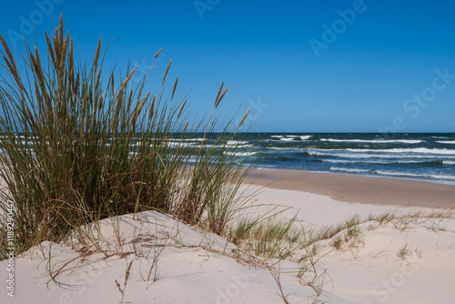 Słowiński Park Narodowy, Poland, Baltic sea