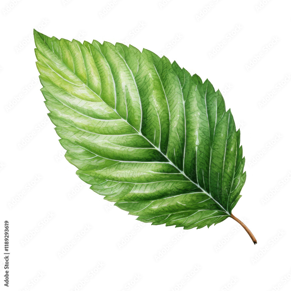 Obraz premium Elm Leaf Clipart Vector Illustration