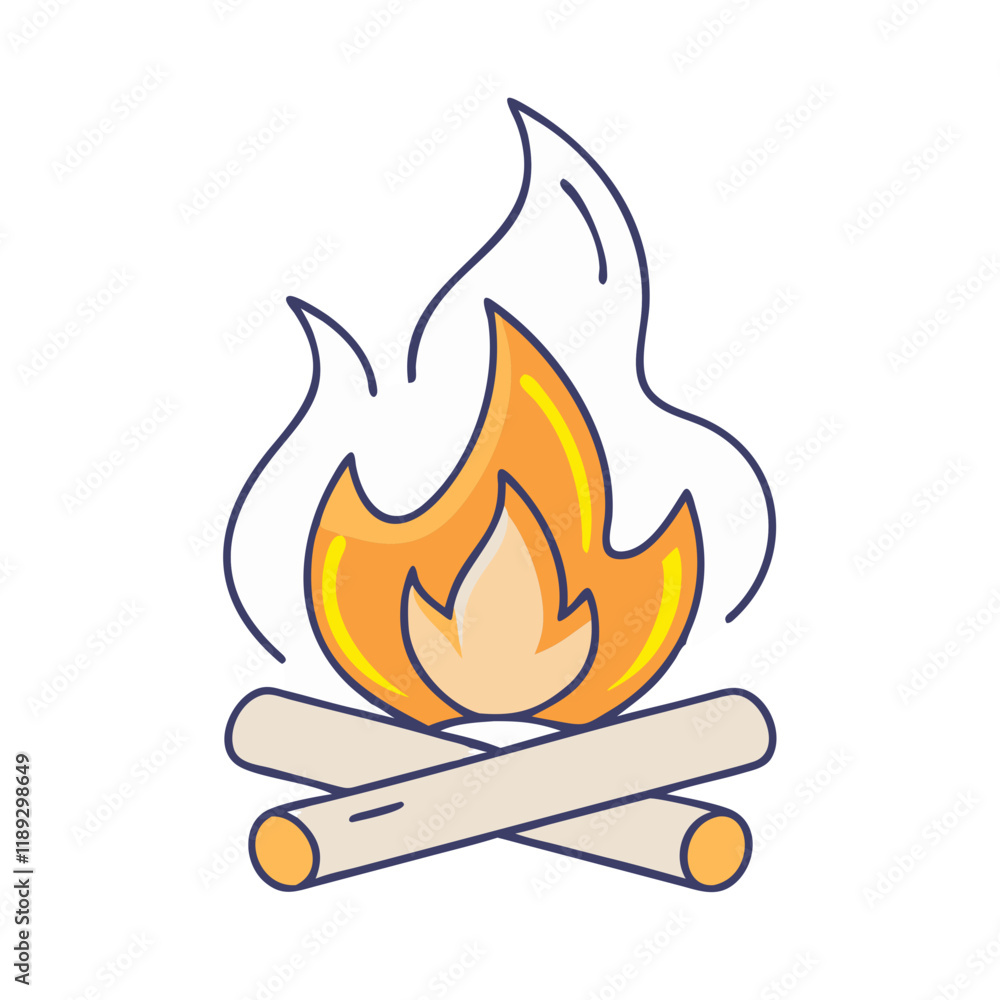 bonfire vector icon, bonfire vector illustration - simple illustration of bonfire, perfect for logos, and bonfire -themed designs. bonfire vector icon, bonfire vector illustration - simple illustration of bonfire, perfect for logos, and bonfire -themed designs.