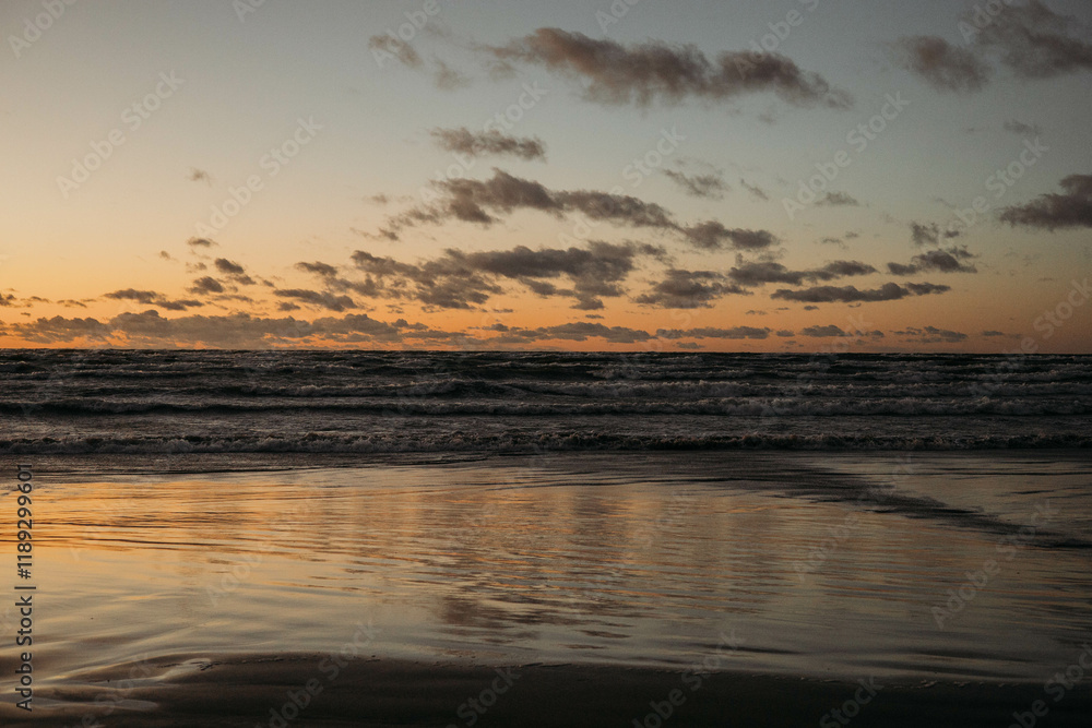 Obraz premium Sunset, Estonia