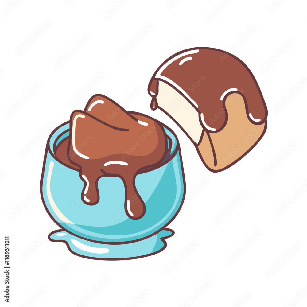 chocolate fudge sauce vector icon, chocolate fudge sauce vector illustration - simple illustration of chocolate fudge sauce, perfect for logos, and chocolate fudge sauce - themed designs. chocolate fudge sauce vector icon, chocolate fudge sauce vector illustration - simple illustration of chocolate fudge sauce, perfect for logos, and chocolate fudge sauce - themed designs.