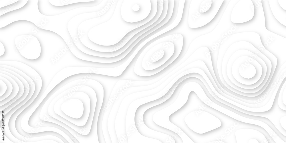 White paper cut art background abstract design for website template, 3d vector banner art paper topography pattern, geometric papercut style wavy background. White paper cut art background abstract design for website template, 3d vector banner art paper topography pattern, geometric papercut style wavy background.