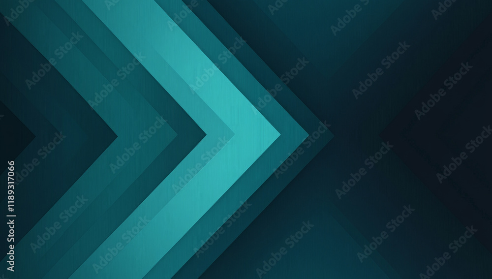 Obraz premium Abstract Geometric Arrow Pattern with Gradient Background - Suitable for Modern Design Projects
