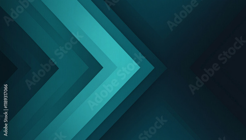 Abstract Geometric Arrow Pattern with Gradient Background - Suitable for Modern Design Projects