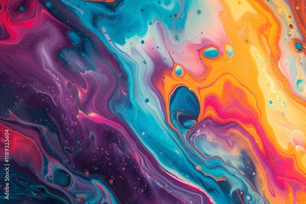 A vibrant display of swirling colors creating abstract patterns on a surface, capturing the essence of fluid art during a calm afternoon A vibrant display of swirling colors creating abstract patterns on a surface, capturing the essence of fluid art during a calm afternoon