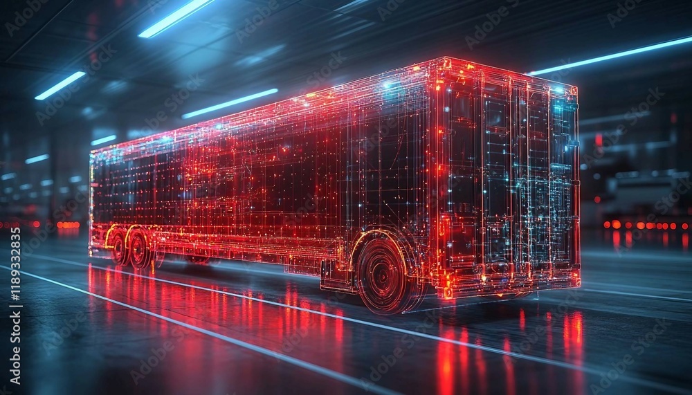 custom made wallpaper toronto digitalHigh-tech refrigerated containers using advanced technology to monitor temperature and freshness, glowing with data analytics, Futuristic Food Storage Technology