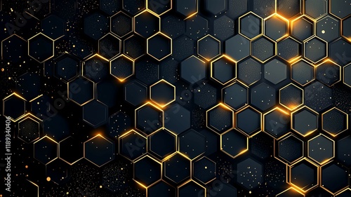 六角形の背景画像