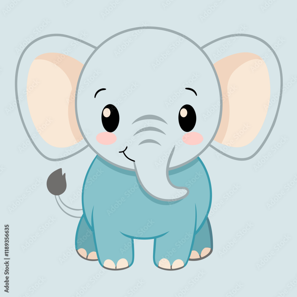 Obraz premium baby elephant