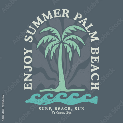 Photography sunshine Palm beach t-shirt design Artwork, Modern art